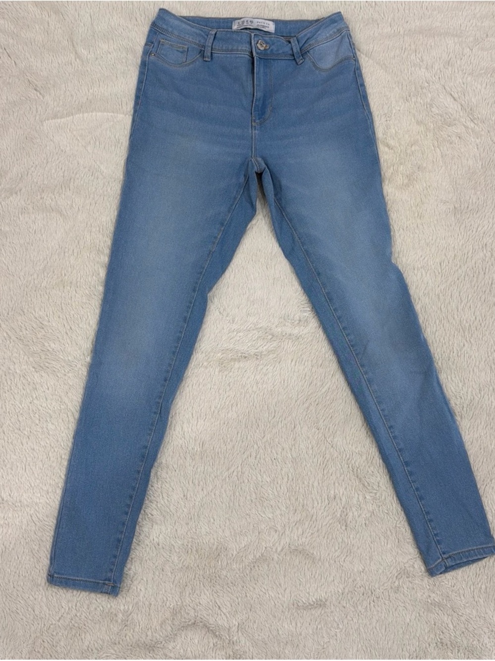 Primark Light Blue Skinny Jeans for Women